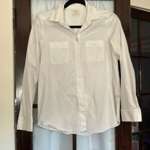 Kate spade white button down blouse